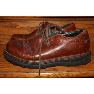 DUNHAM ASPEN 9810SB BROWN LEATHER OXFORD MENS 13 D